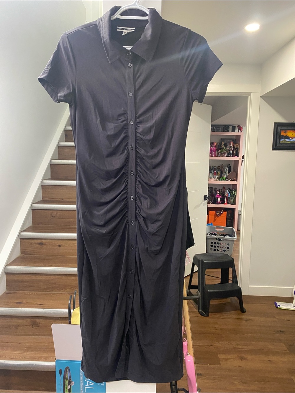 Jules and Leopold maxi button up dress